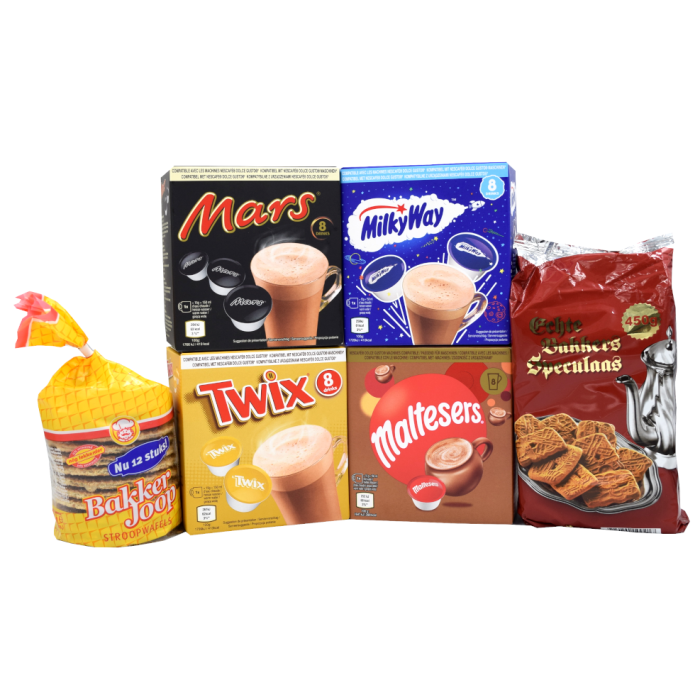 Cadeaupakket warme chocoladedrank voor Dolce Gusto