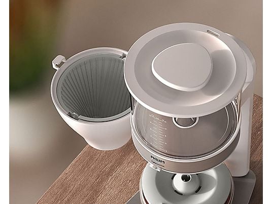 PHILIPS Café Gourmet HD5416/00 Filterkoffiezetapparaat Wit - Afbeelding 3