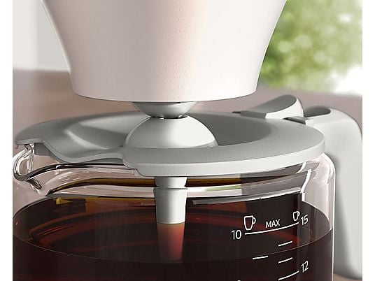 PHILIPS Café Gourmet HD5416/00 Filterkoffiezetapparaat Wit - Afbeelding 4