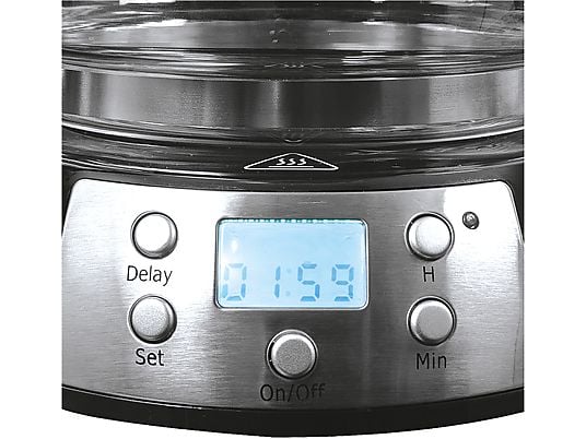 KOENIC KCM 101024 Koffiezetapparaat Zilver - Afbeelding 4