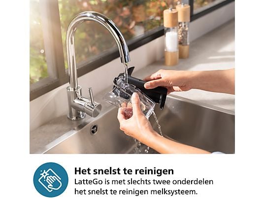 PHILIPS EP5549/70 Volautomatische espressomachine Zwart - Afbeelding 8
