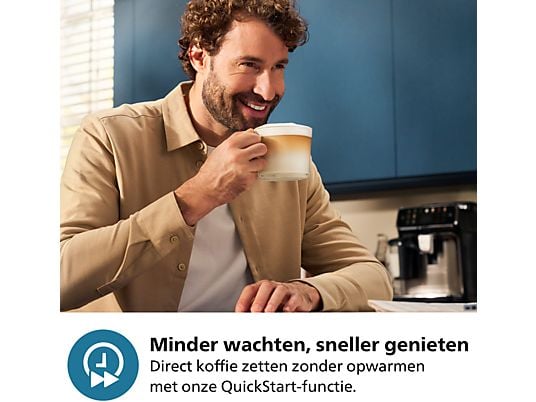PHILIPS EP5549/70 Volautomatische espressomachine Zwart - Afbeelding 5