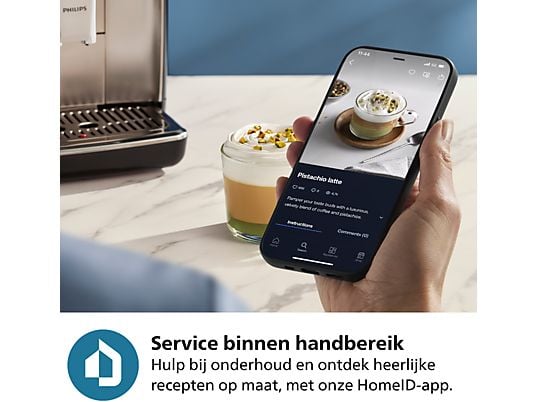 PHILIPS EP5549/70 Volautomatische espressomachine Zwart - Afbeelding 4