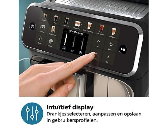 PHILIPS EP5549/70 Volautomatische espressomachine Zwart - Afbeelding 3