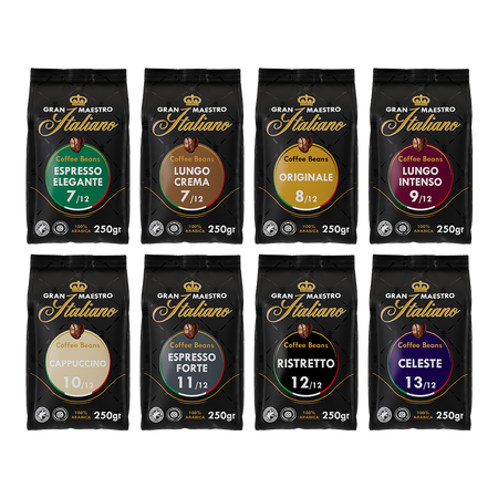 Proefpakket Italiaanse favorieten - 2 KG koffiebonen